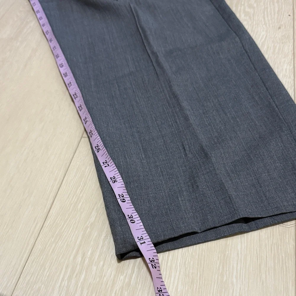 Joseph Abboud Classic Gray Wool Trousers